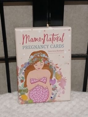 Mama Natural Pregnancy Cards - Pink Illustrated Set
